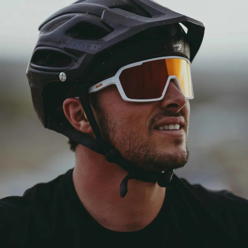 Lentes Triatlon Zeal Optics Polarizados Legado Mauijim 12971 Único Blanco Naranja