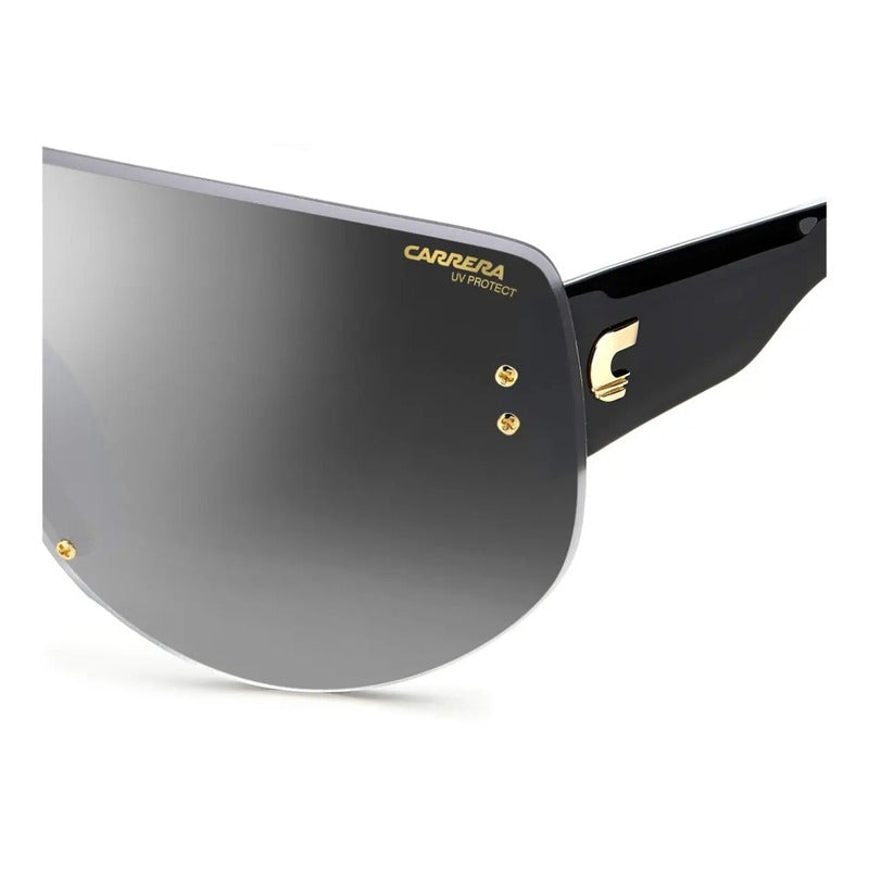 Lentes Retro Vintage Carrera Edición Especial 79dicflaglab12 Único Gris No Tiene Negro Con Dorado