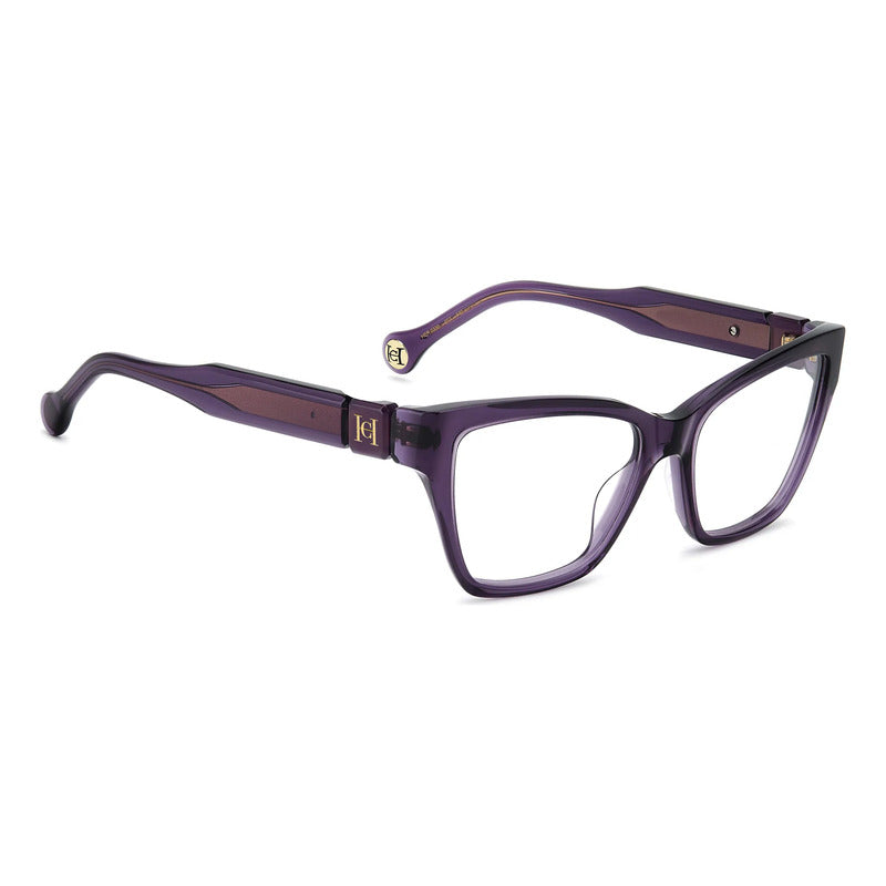 Lentes Para Graduar Carolina Herrera Elegantes 0330 0t716 Morado