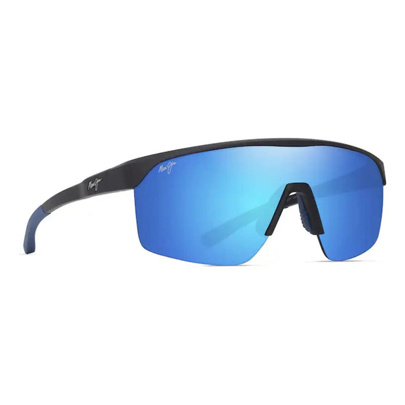 Lentes De Sol Maui Jim Paluna Deportivos Amplios B595-02a Único Azul Negro