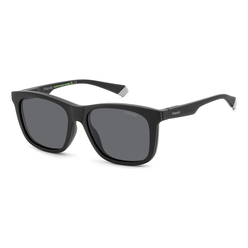 Lentes 2 En 1 Clip Polaroid Polarizado Pld2148/cs, 06wm9 Negro