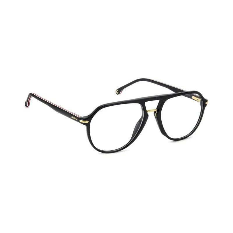 Lentes Oftalmicos Carrera Piloto Lujo Negro Acetato 345 2m2 Dorado