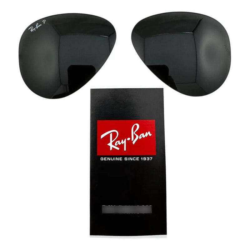 Micas Rayban Aviador Gota Chica Polarizados Rb302530 0015855 Verde Oscuro