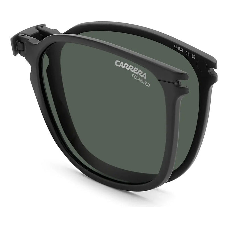 Gafas De Sol Carrera Clip On 332 Cs 4c3 50uc, Color Verde Verde Oscuro