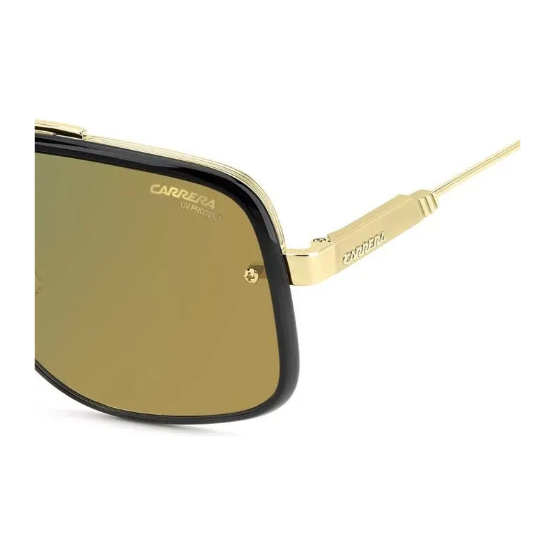 Lentes De Sol Carrera Amarillos Glory Ii 71cmj Originales Único Dorado Amarillo