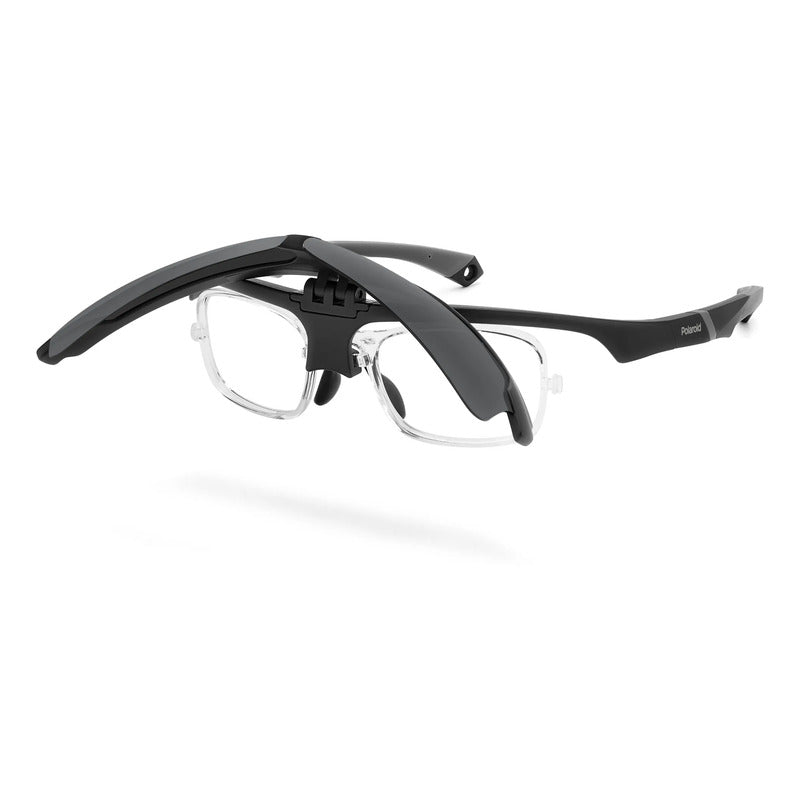 Lentes Deportivos Graduables Polaroid Envolventes Pld7056o6w Único Negro