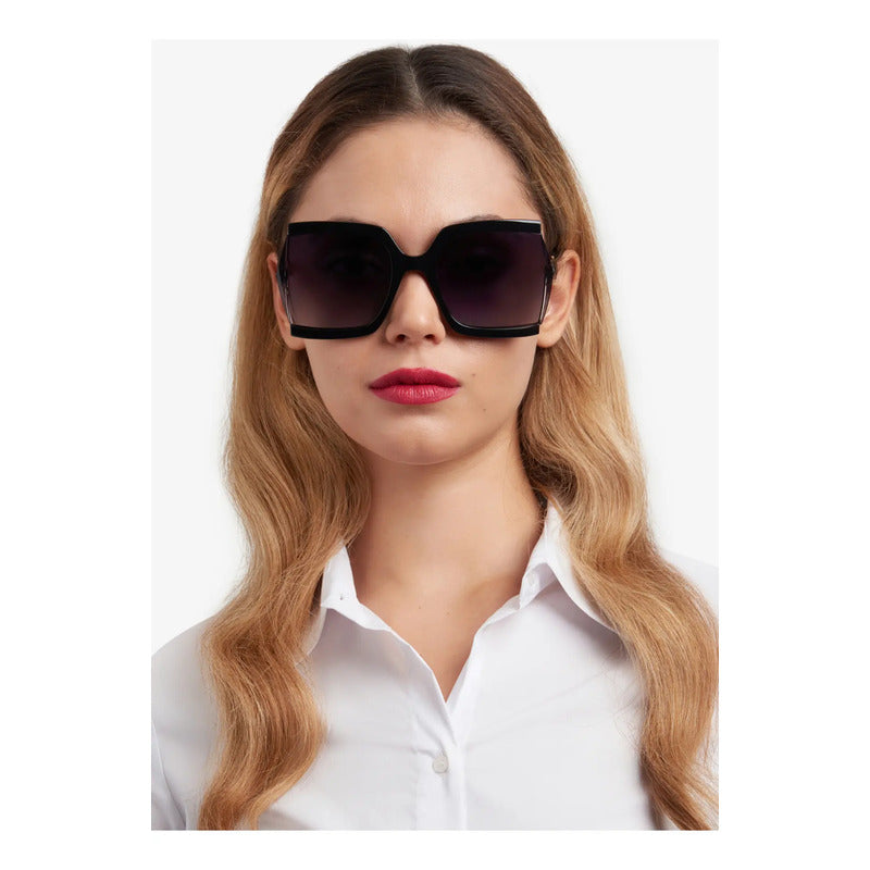 Gafas De Sol Ch Carolina Herrera Lanzamiento 0216/g/s, 2m29o Único Negro