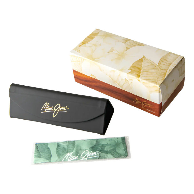 Lentes Maui Jim Palulu Nuevo Modelo Tipo Mascara 680-02 Único Negro