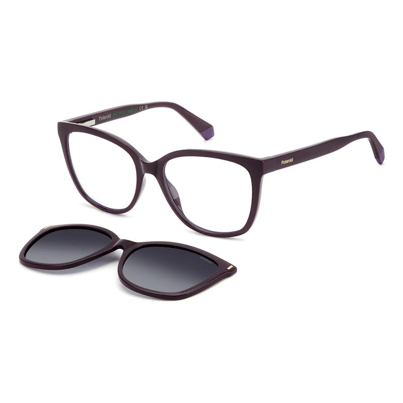 Armazon Polaroid Clip On Modelo Pld 6229/cs Violeta Único Purple