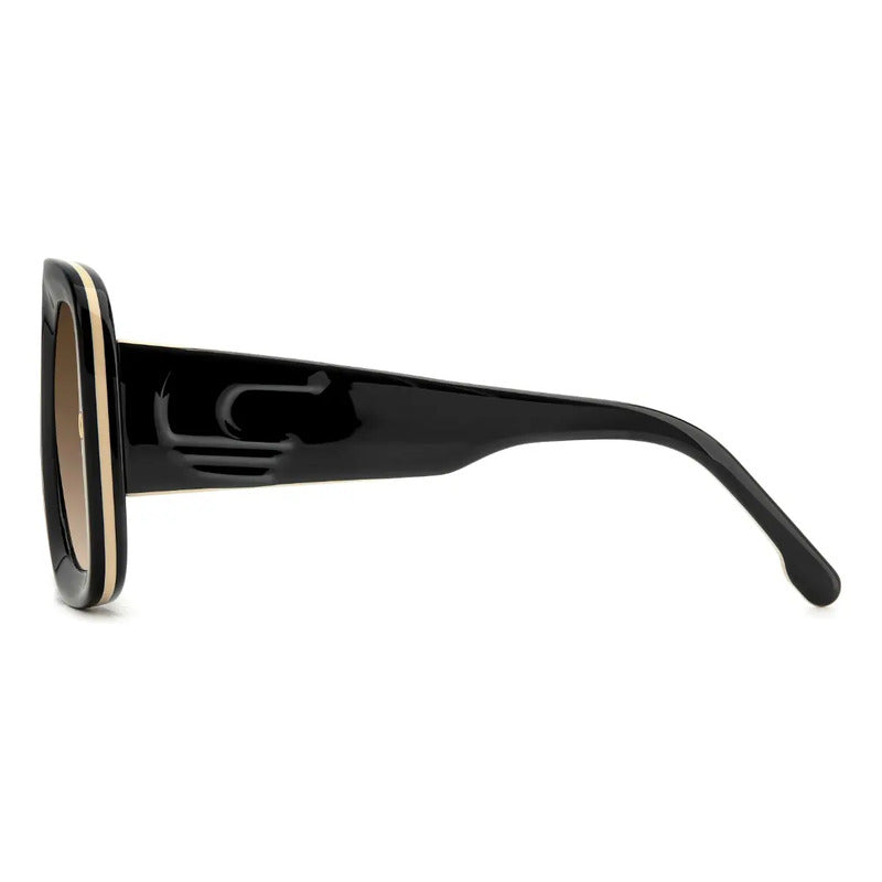 Lentes De Sol Carrera Originales Exclusivos Flaglab 18 2m2 Black Gold Marrón Claro Negro
