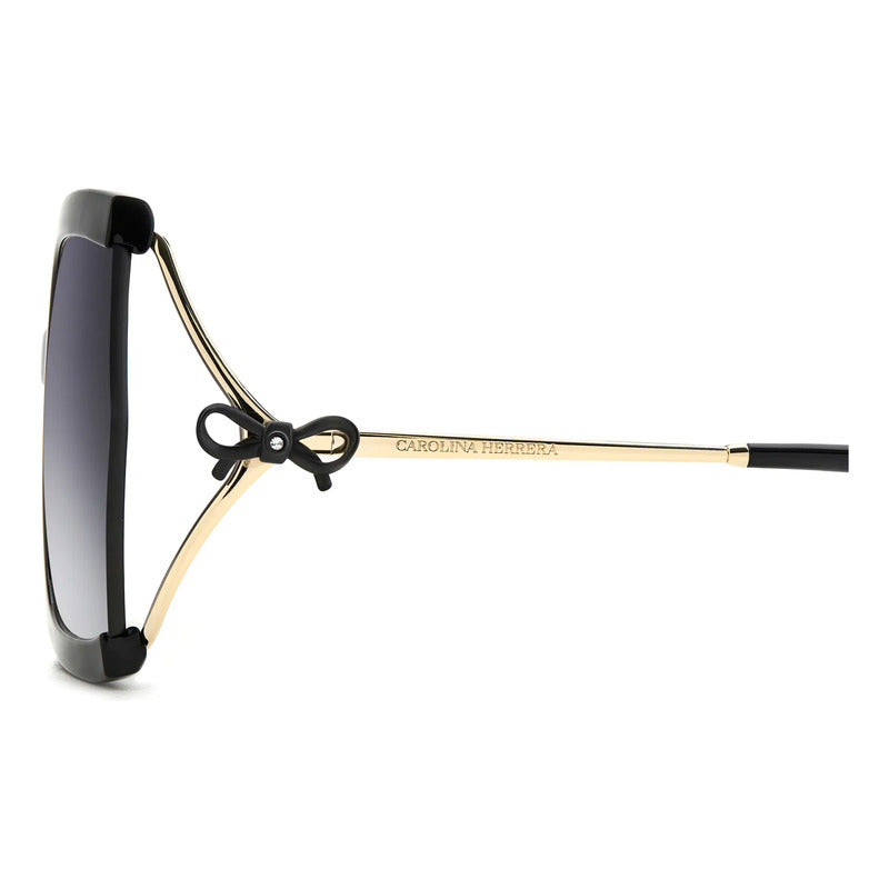 Gafas De Sol Ch Carolina Herrera Lanzamiento 0216/g/s, 2m29o Único Negro