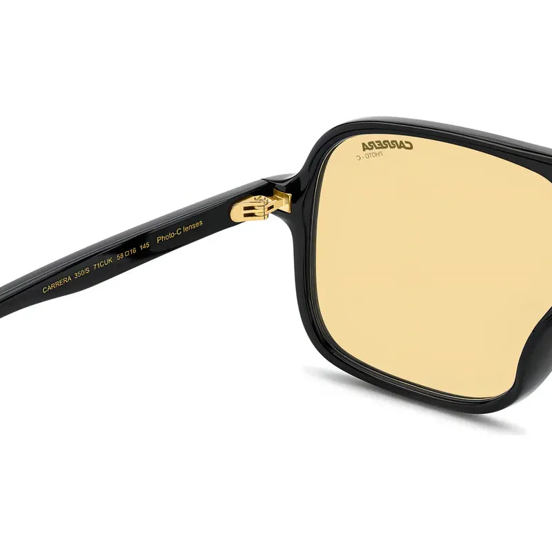 Gafas Carrera Lentes Fotocromáticas Amarillas 24h 350s 71cuk Único Amarillo Negro Negro