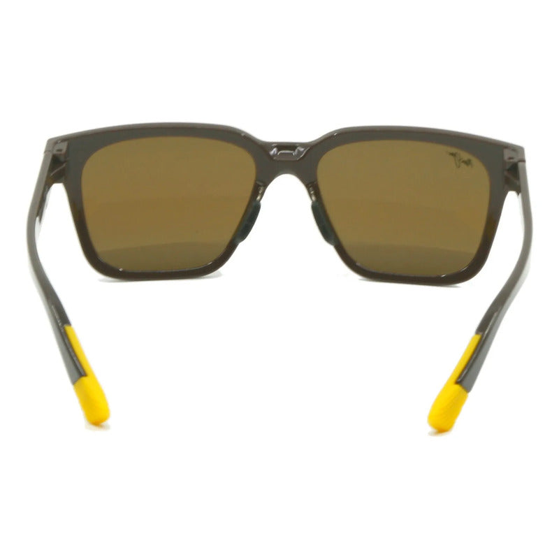 Maui Jim Unisex Muy Ligeros Ideales Uso Prolongado H631-01 Polarizado Bronce Brillante Marrón Negro