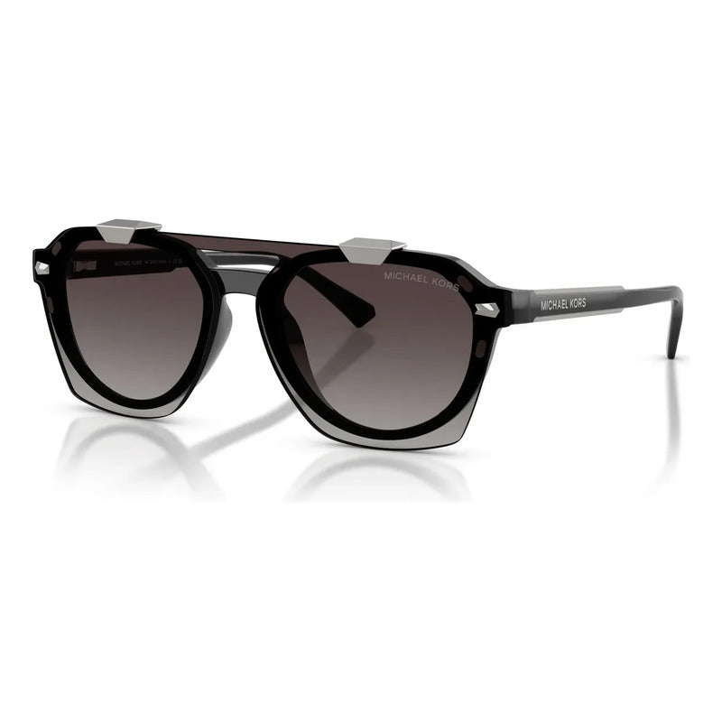 Armazón Michael Kors Con Clip On Lentes 2 En 1 2280u 30058g Negro