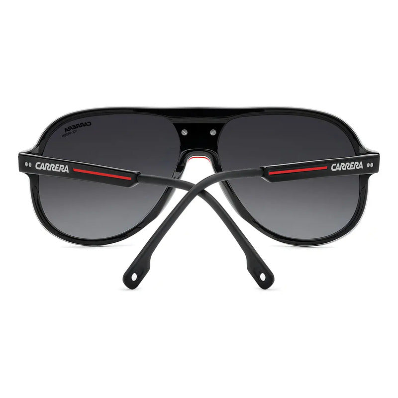 Lentes De Sol Carrera Para Hombre, Polarizadas Y Con Protección Uv Negro Gris Oscuro