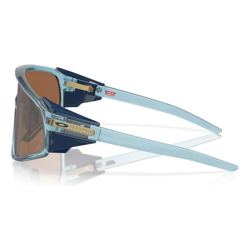 Lentes Oakley Edición Especial Kylian Mbappé Latch 940408 Único Bronce Azul