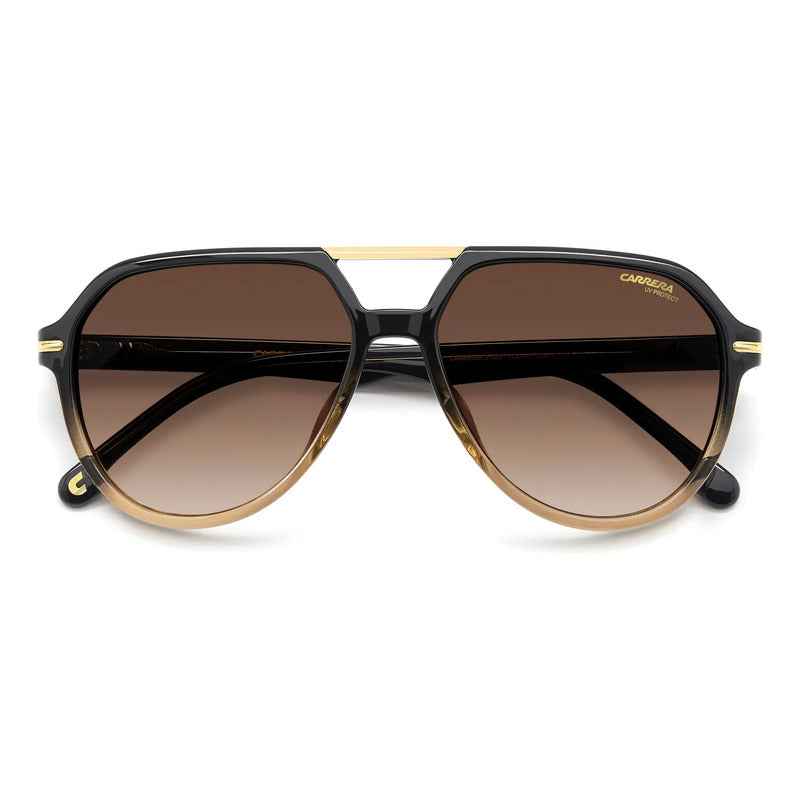 Gafas Carrera Protección Uv 100% Piel Y Ojos 315/s Yqlha Único Café Negro