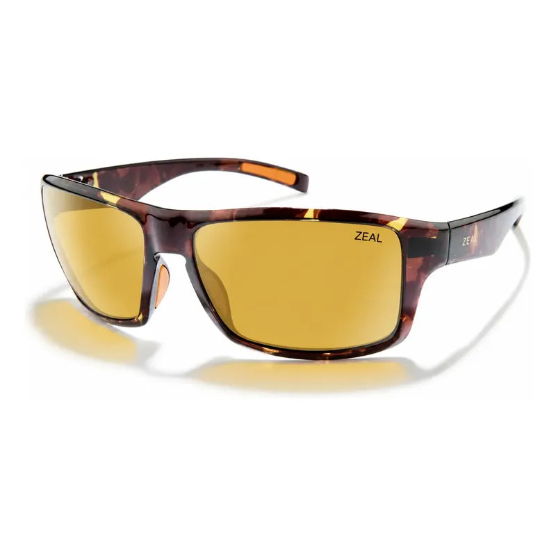 Lentes De Sol Fotopolarizados Zeal Legado Maui Jim Zo12578 Único Café Amarillo