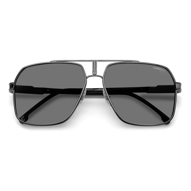 Lentes Solares Carrera Polarizados Nuevo Modelo 1055/s V81m9 Único Gris Negro