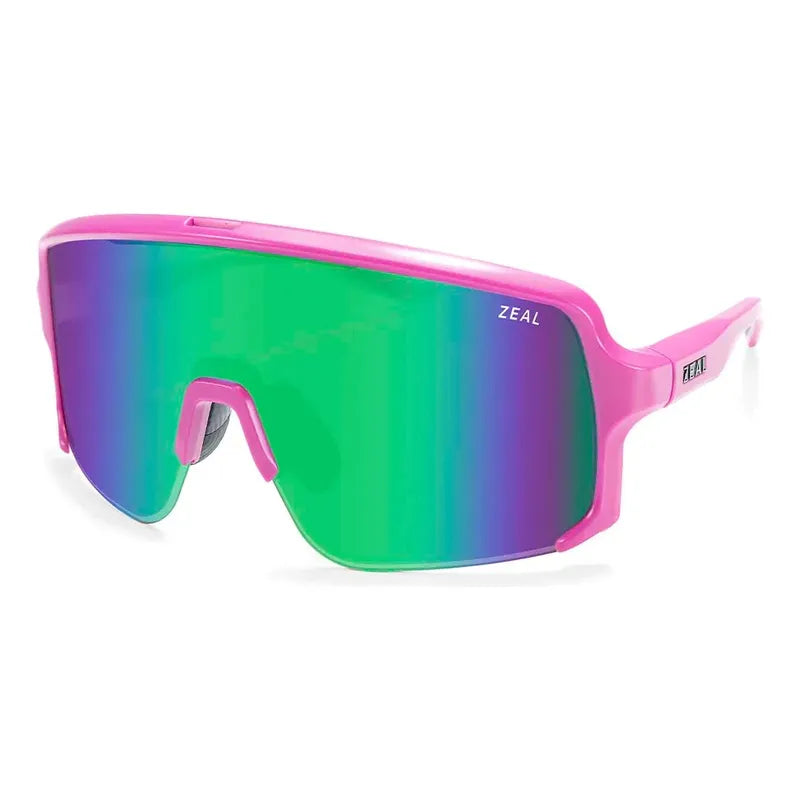 Lentes De Sol Ciclismo Zeal Optics Legado Maui Jim 13414 Verde Tornasol Rosa