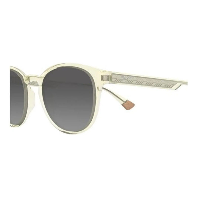 Lentes Maui Jim Max Verstappen Italianos Cristal Gs636-21 Único Gris Negro Blanco Semi Transparente