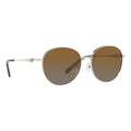 Lentes Mk Mujer Originales Polarizados Redondo Mk1119 1014t5 Único Café Dorado