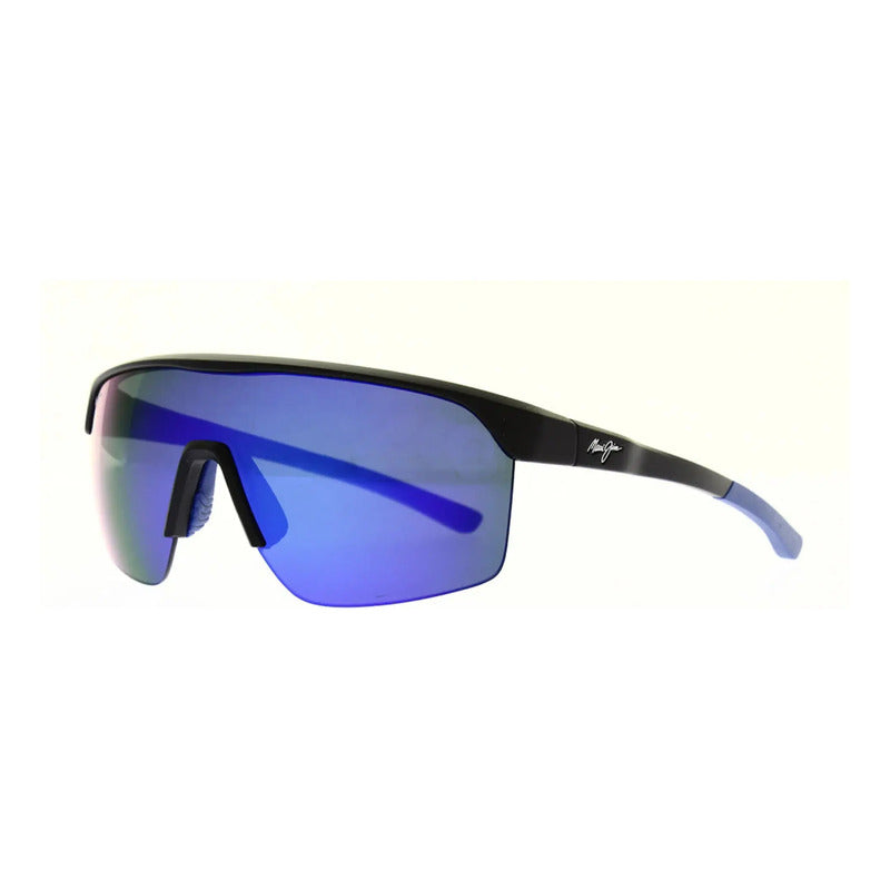 Lentes De Sol Maui Jim Paluna Deportivos Amplios B595-02a Único Azul Negro