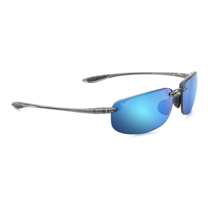 Lentes De Sol Maui Jim 100% Originales Polarizados B407-11 Único Azul Gris