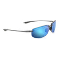 Lentes De Sol Maui Jim 100% Originales Polarizados B407-11 Único Azul Gris