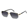 Lentes De Sol Negro Degradados Carrera 207555rhl609o Size Negro Gris Gris Oscuro