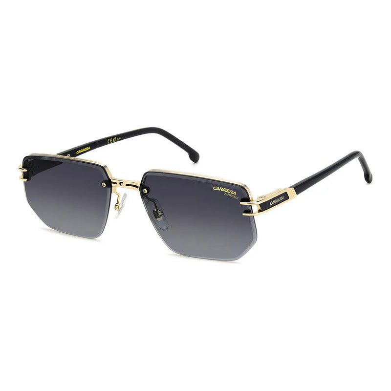 Lentes De Sol Negro Degradados Carrera 207555rhl609o Size Negro Gris Gris Oscuro