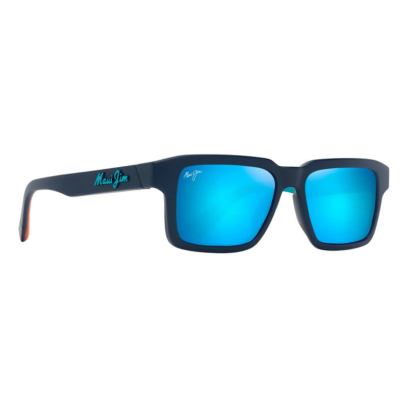 Lentes Maui Jim Espejeados Nueva Colección Kahiko B635-03 Único Azul