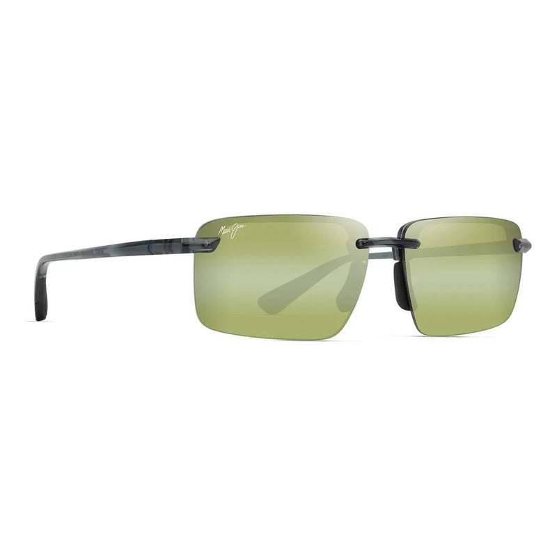 Maui Jim Laulima Modelo Nuevo Original Polarizado Ht626-15 Único Verde Claro Verde Oscuro