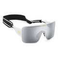 Lentes Carrera Mascara Extragrande Nuevo Modelo Flaglab15 Vk Único Plata Blanco
