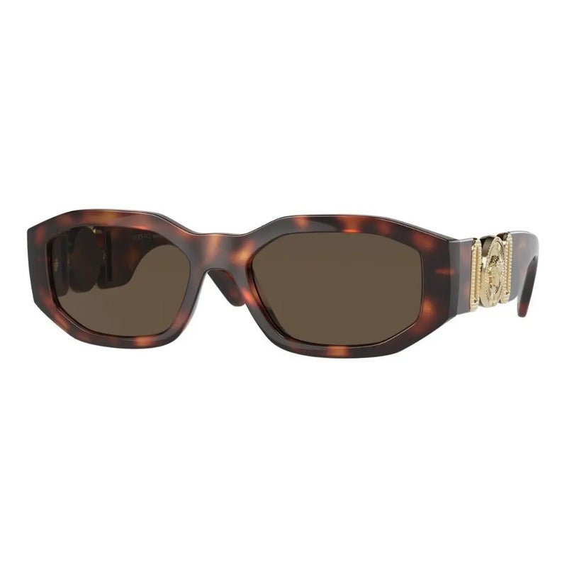 Lentes Versace Notorious Big Biggie Originales 521773ve4361 Único Marrón Havana Havana/dorado