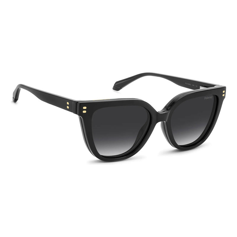 Armazón Con Clip Polarizado Graduable Para Mujer D596 08a17 Negro