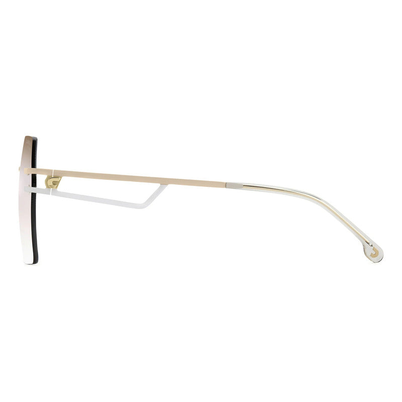 Lentes Carrera Dama Filtro Blue Block Tres Piezas 3102sbb Único Dorado Café