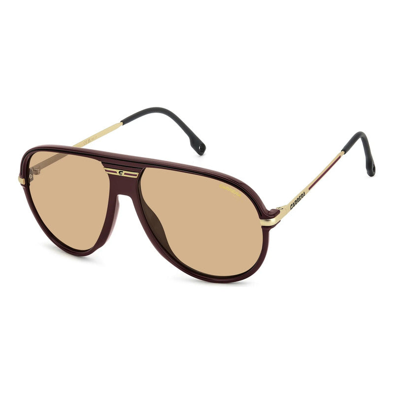 Lentes Carrera Sol Fotocromatico Aviador Original C Sport 06 Único Tinto Amarillo Dorado