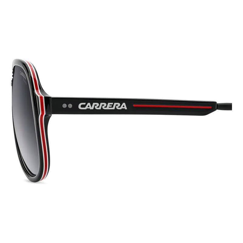 Lentes De Sol Carrera Para Hombre, Polarizadas Y Con Protección Uv Negro Gris Oscuro