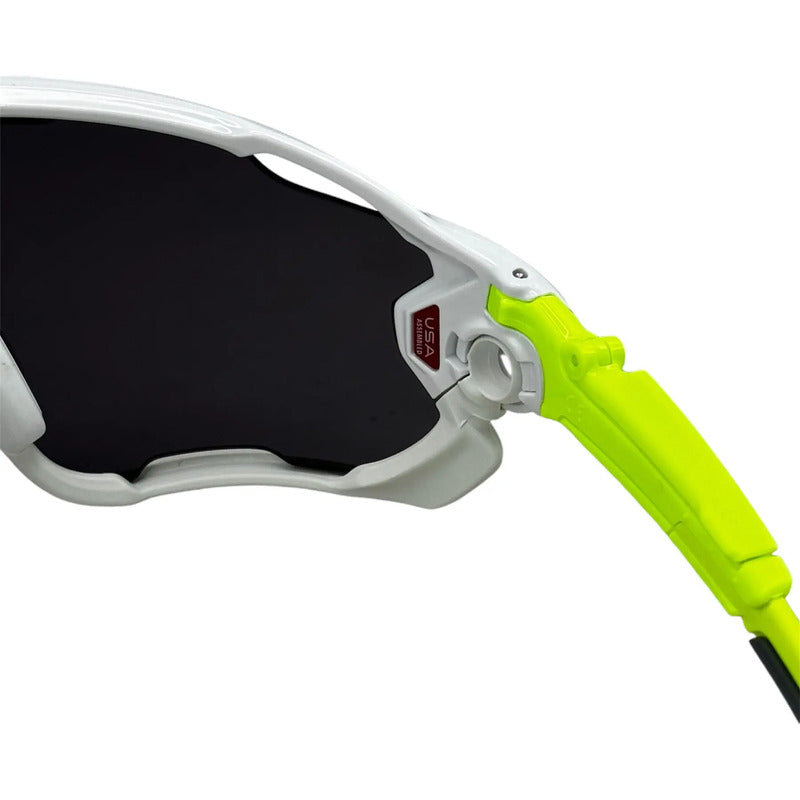 Lentes Oakley Jawbreaker Prizm Black Polarizados Oo929058 Único Negro Blanco Verde Lima