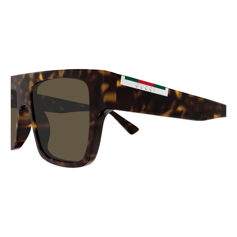 Lentes De Sol Gucci Hombre Polarizados Italiano Gg1960s 007 Único Marrón