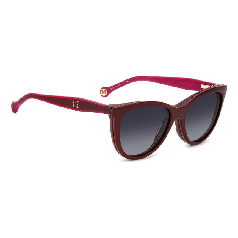 Armazón Clip Carolina Herrera Polarizado Lujo Armazon 0259 Tinto