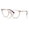 Montura Femenina Ray Ban Grade Rb7246l 5935 53, Original Rosa Translúcido, Brillante Rosa Translúcido- Brillo