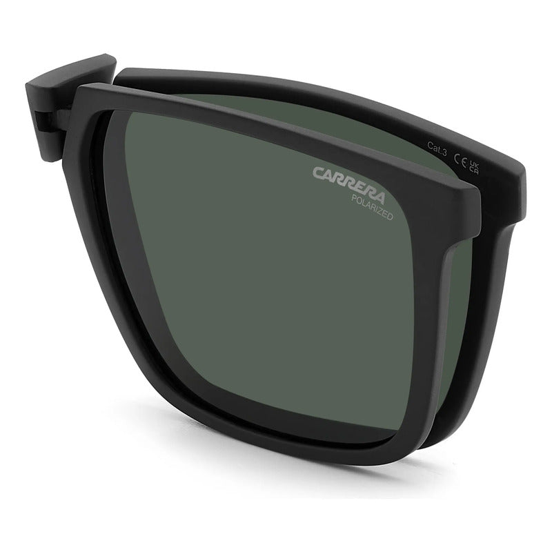 Armazón Carrera Para Graduar Clip Polarizado 4020/cs, Blxuc Negro/rojo Mate
