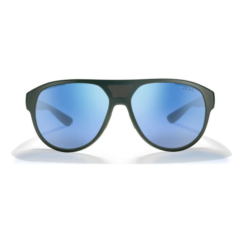 Gafas Solares Zeal Optics Polarizadas Herencia Mauijim 12867 Único Verde Oscuro Azul Acero