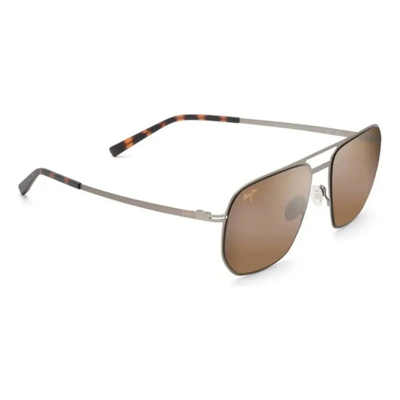 Maui Jim Ultraligeros Acero Inoxidable Sharks Cove H605-01 Gris Café