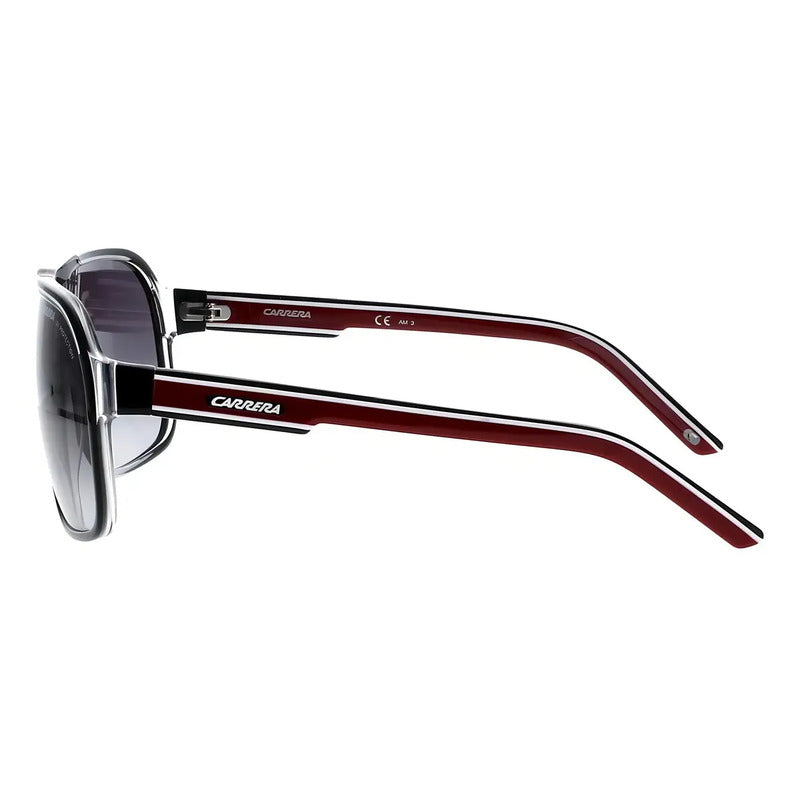 Lentes De Sol Carrera Grand Prix 2 Aviador Con Lente Degradé Gris Negro/rojo Negro/rojo/blanco