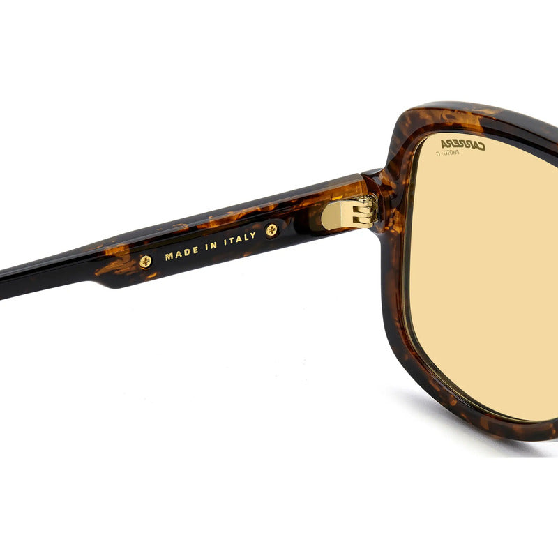 Lentes De Sol Carrera Italianos Amarillos Uso 24hr 10s 086uk Único Amarillo Café