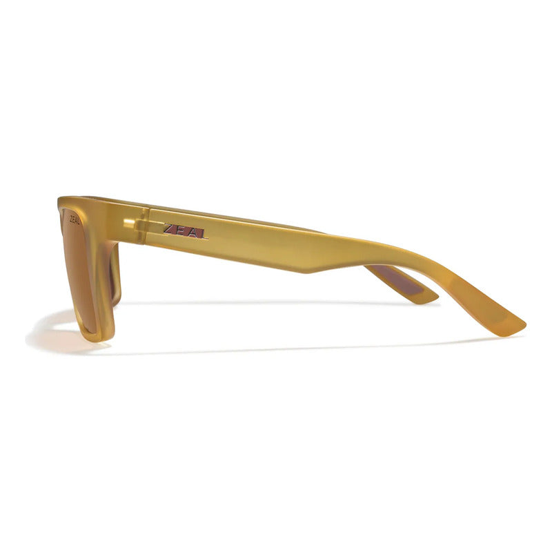 Lentes De Sol Zeal Optics Rendimiento Óptico Maui Jim 12978 Único Caqui