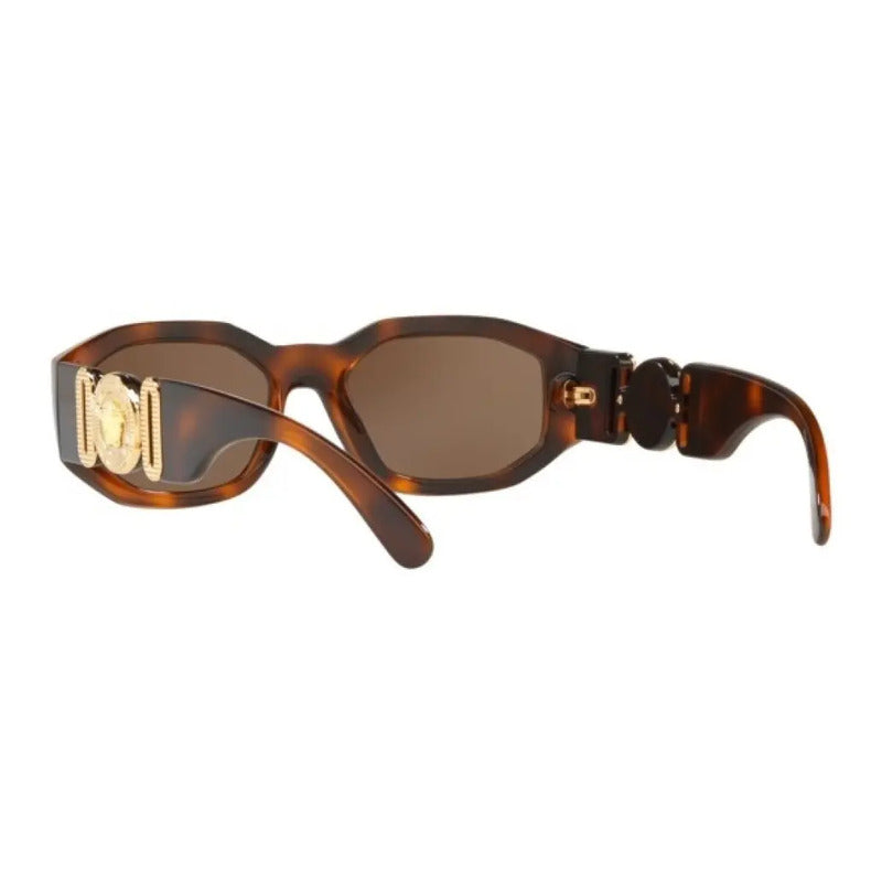 Lentes Versace Notorious Big Biggie Originales 521773ve4361 Único Marrón Havana Havana/dorado